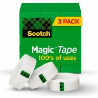 Scotch® Magic™ Tape Roll 3/4" x 1000" Clear